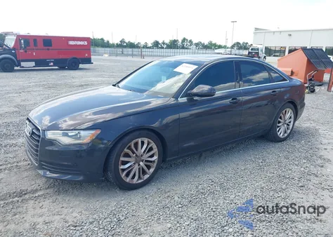 2012 Audi A6 2.0T Premium из США, поврежденный, VIN WAUDFAFC8CN156315